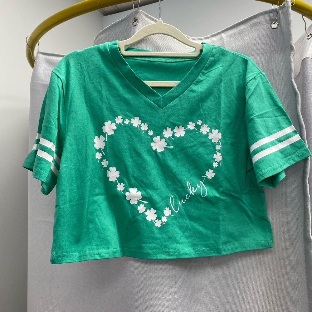 Lucky Green Kids Shirt